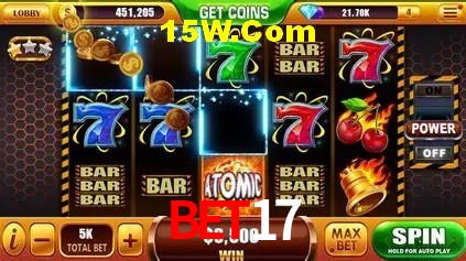 Jackpots e promoções na Bet17